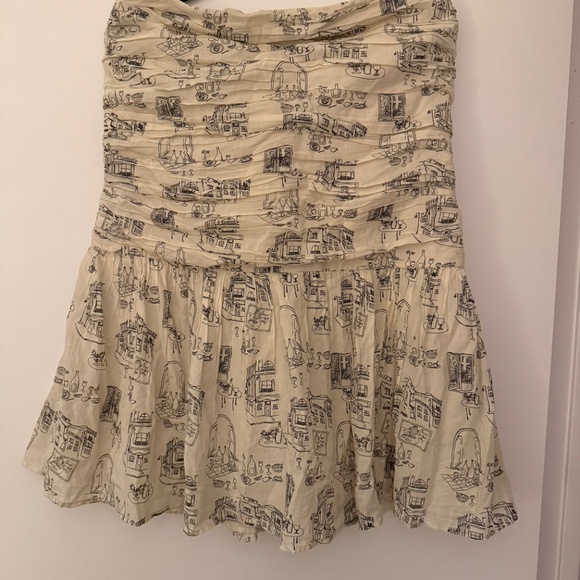 Abercrombie & Fitch Emerson Drop-Waist Mini Dress - Picture 3 of 4